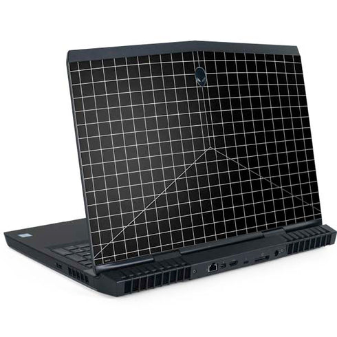 Black Grid Dell Alienware Skin